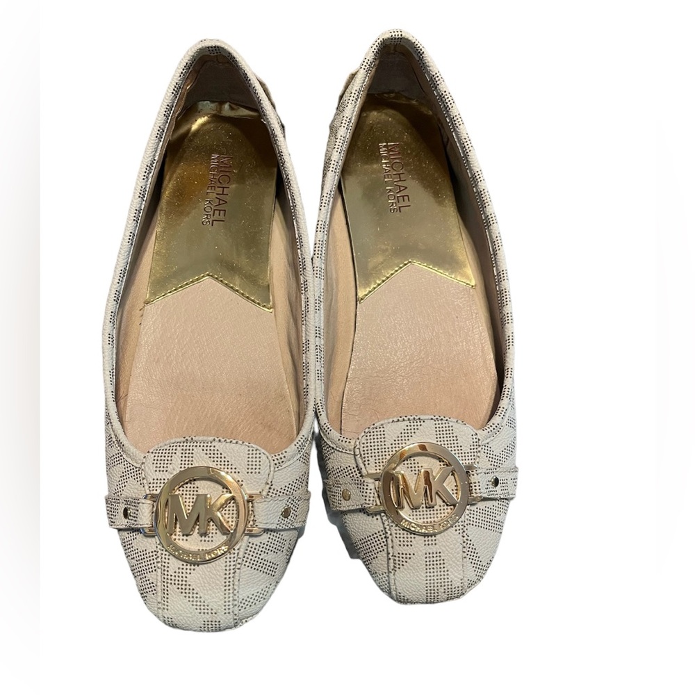 Michael Kors Women’s Fulton Moccasin in Vanilla Size 8.5M